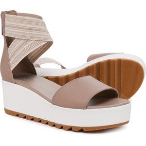 Sorel Cameron Flatform Ankle-Strap Sandals - Leather For Women 362sn